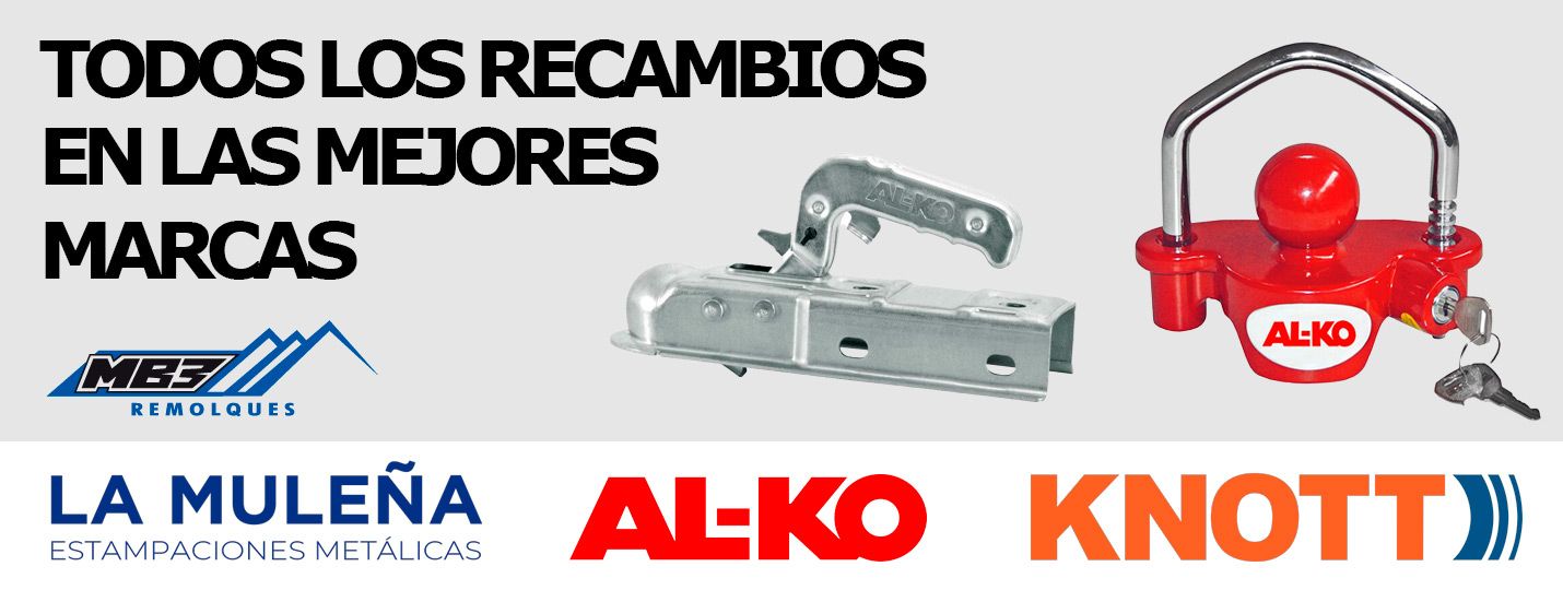 Recambios y accesorios para remolques